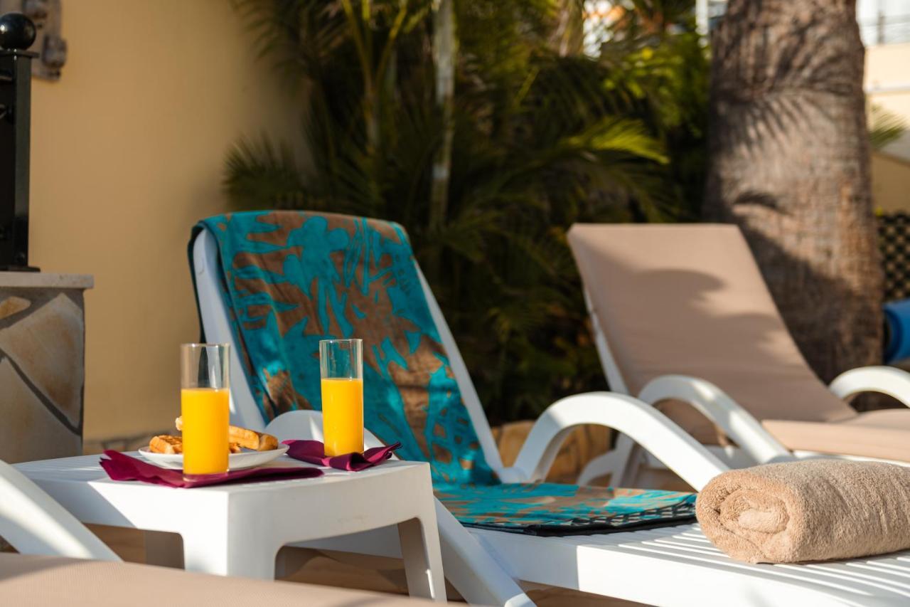 Villa Faya On The First Ocean Line With New Heated Pool Лос Кристианос Экстерьер фото