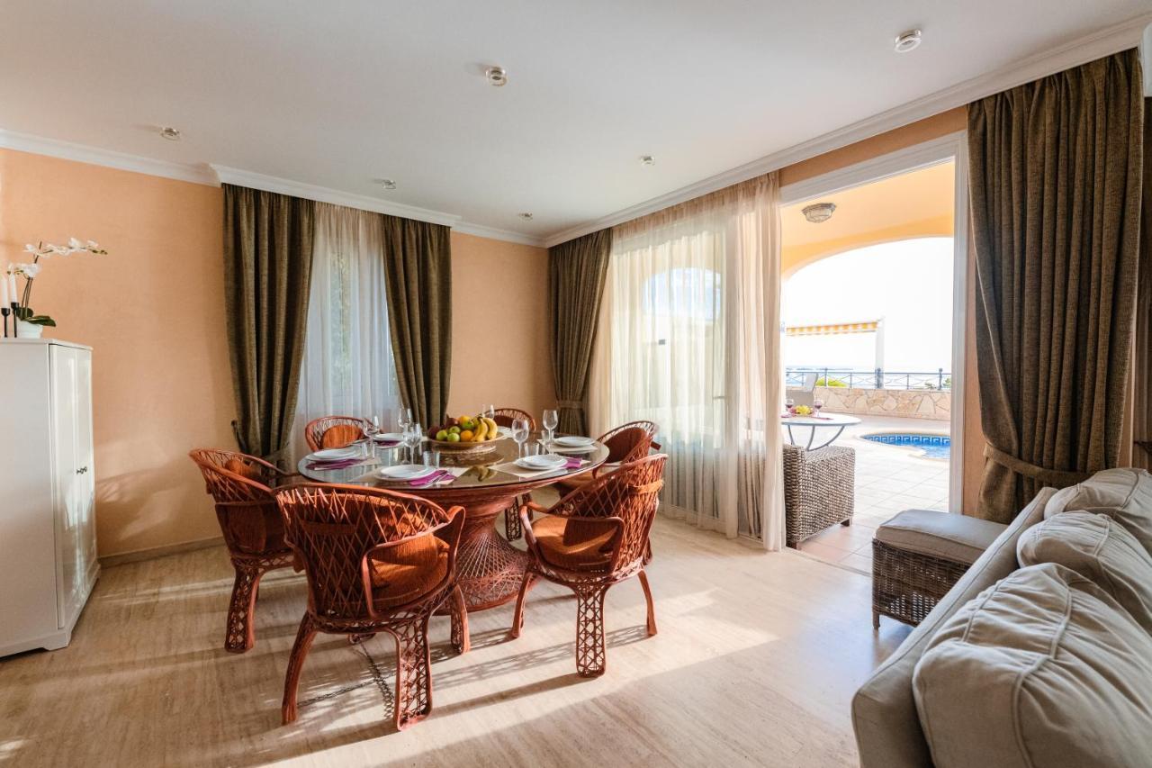 Villa Faya On The First Ocean Line With New Heated Pool Лос Кристианос Экстерьер фото